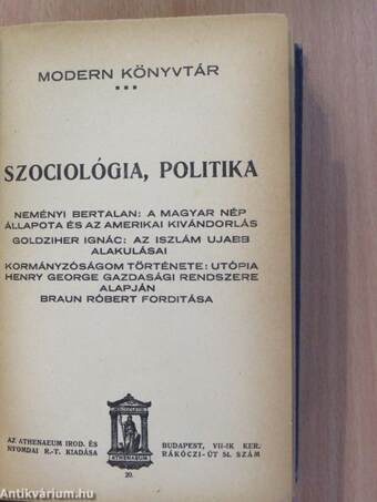 Szociológia, politika II.