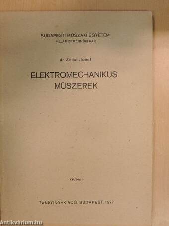 Elektromechanikus műszerek