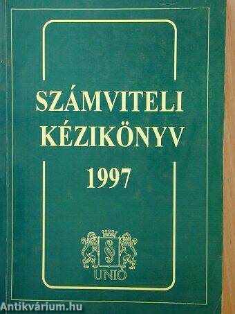 Számviteli kézikönyv 1997