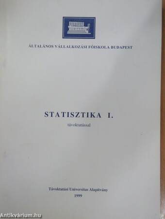 Statisztika I. távoktatással