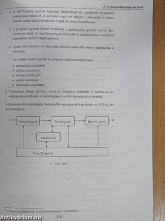 Informatika I. távoktatással