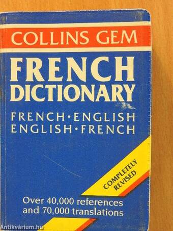 French dictionary