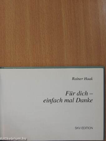 Für dich - einfach mal Danke