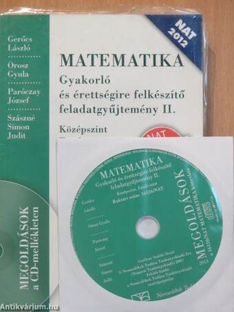 Matematika - Gyakorló és érettségire felkészítő feladatgyűjtemény II. - CD-vel