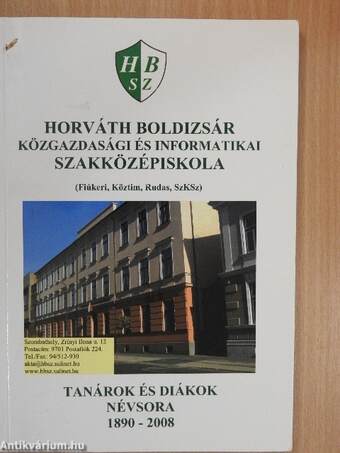 Horváth Boldizsár Közgazdasági és Informatikai Szakközépiskola