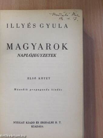 Magyarok I-II.