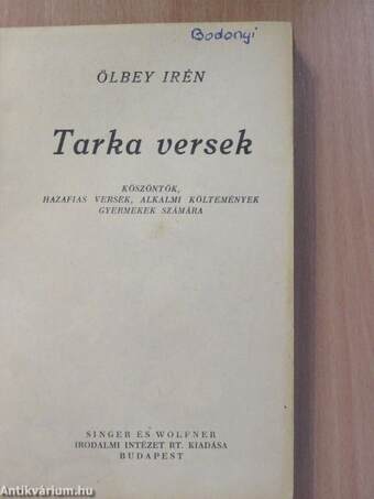 Tarka versek