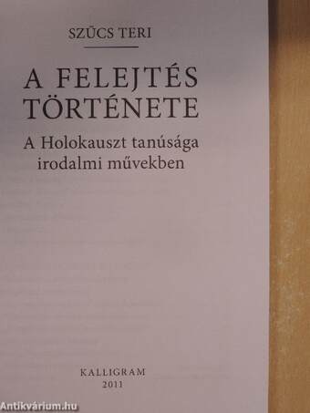 A felejtés története