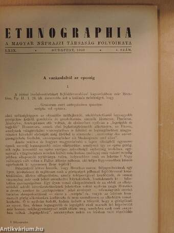 Ethnographia 1958/4.