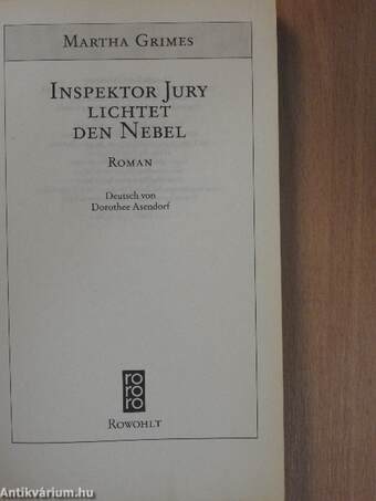 Inspektor Jury lichtet den Nebel