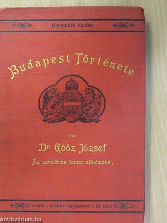 Budapest Története (rossz állapotú)