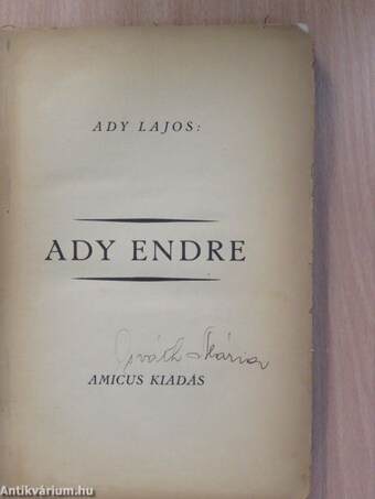 Ady Endre (rossz állapotú)