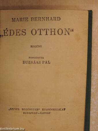 „Édes otthon"