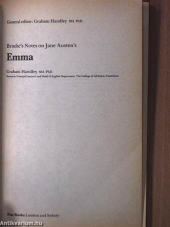 Brodie's Notes on Jane Austen's Emma