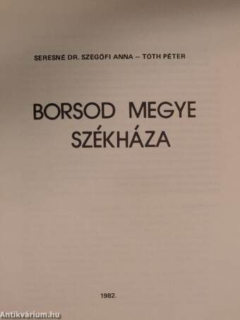 Borsod megye székháza