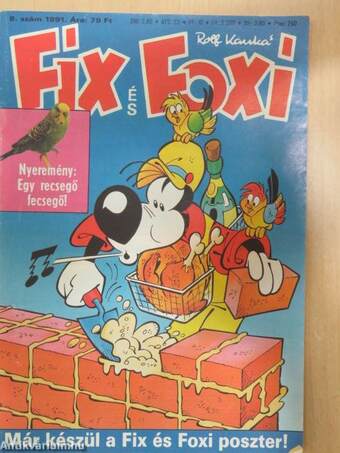 Fix és Foxi 1991/8.