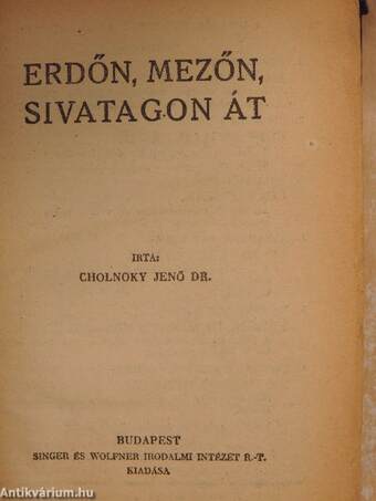 Erdőn, mezőn, sivatagon át/Az utolsó Hunyadi/Boldog vakáció I-II.