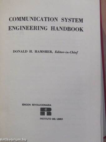 Communication System Engineering Handbook