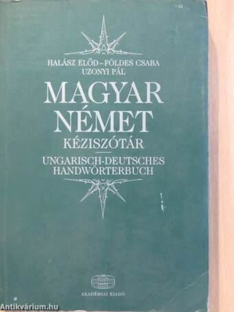 Magyar-német kéziszótár