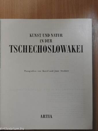 Kunst und Natur in der Tschechoslowakei