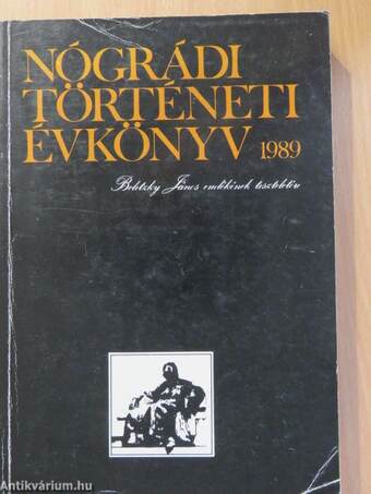 Nógrádi történeti évkönyv 1989 (dedikált példány)