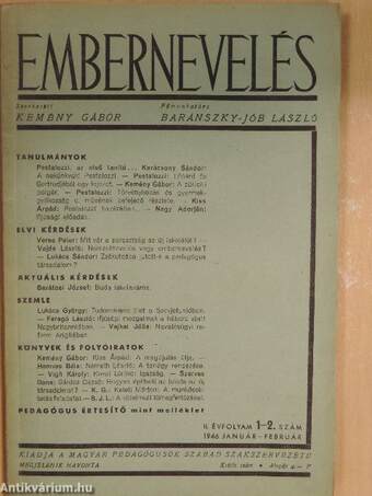 Embernevelés 1946. január-február