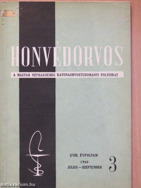 Honvédorvos 1966. július-szeptember