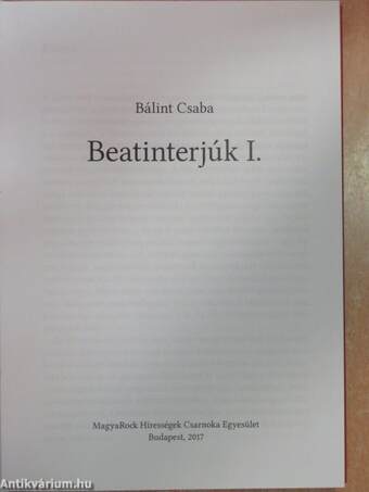 Beatinterjúk I.