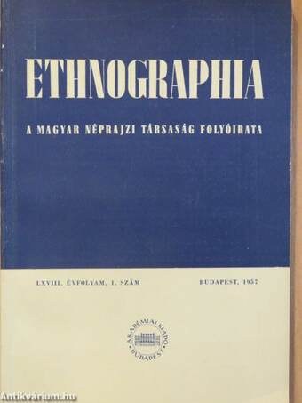 Ethnographia 1957/1.