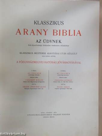 Klasszikus Arany Biblia II.