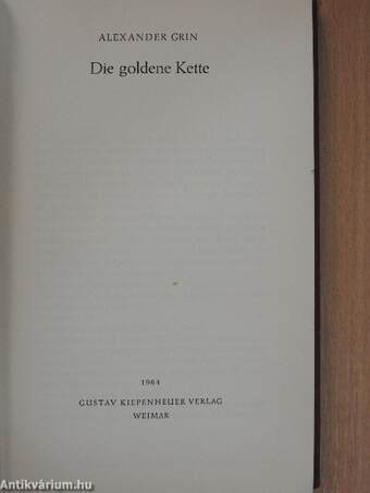 Die goldene Kette