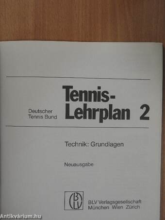 Tennis-Lehrplan 2