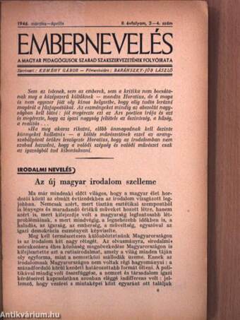 Embernevelés 1946. március-április