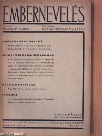 Embernevelés 1947. június