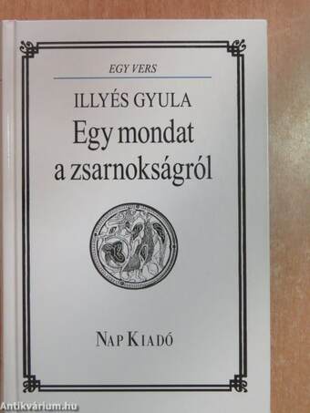 Egy mondat a zsarnokságról