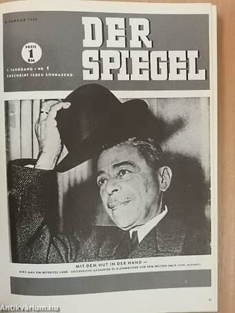 Facsimile Querschnitt durch den Spiegel