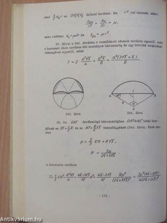 Geometriai példatár I.