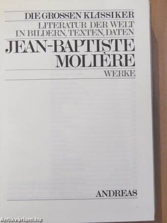 Jean-Baptiste Moliére Werke