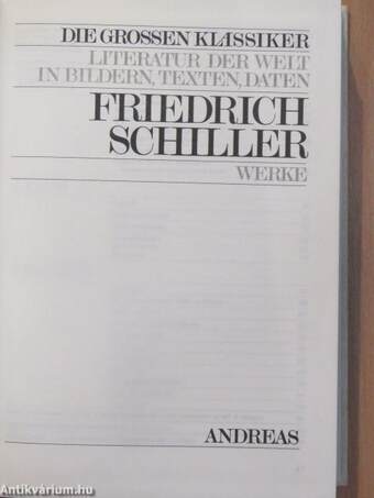 Friedrich Schiller Werke