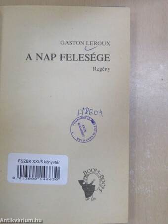 A Nap felesége