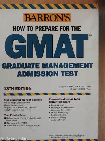 Barron's How to Prepare for the GMAT