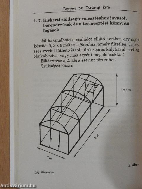 Zöldségek termesztése a kiskertben