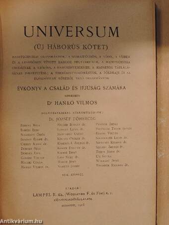 Universum VIII.