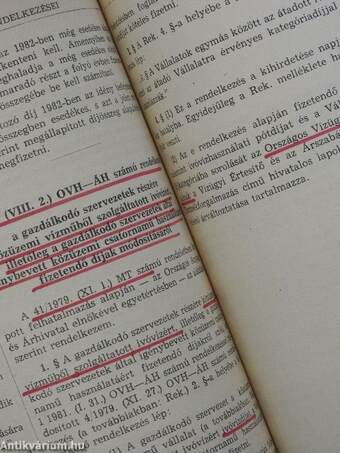 Törvények és rendeletek hivatalos gyűjteménye 1982. 1-2.