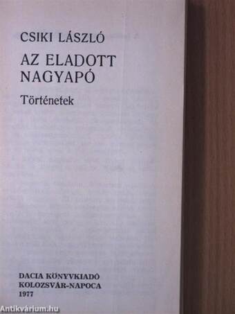 Az eladott nagyapó