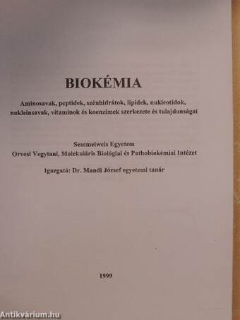 Biokémia