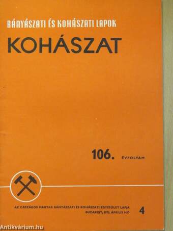 Bányászati és Kohászati Lapok - Kohászat/Öntöde 1973. április
