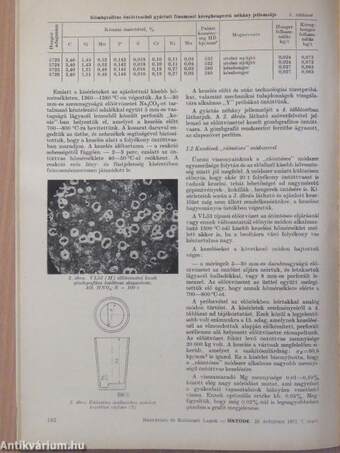 Bányászati és Kohászati Lapok - Kohászat/Öntöde 1972. július