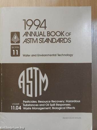 Annual Book of ASTM Standards 1994