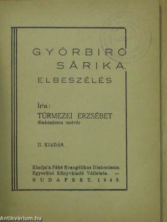 Győrbiró Sárika